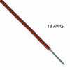 WIRE SOLID 18AWG 100FT BROWN TEW PVC FT1 600V 105C