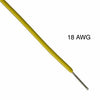 WIRE SOLID 18AWG 100FT YELLOW TEW PVC FT1 600V 105C