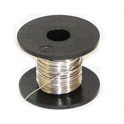 NICHROME WIRE 26AWG 0.40MM 25FT 2.67R/FT 60% NI 16% CR 24% FE