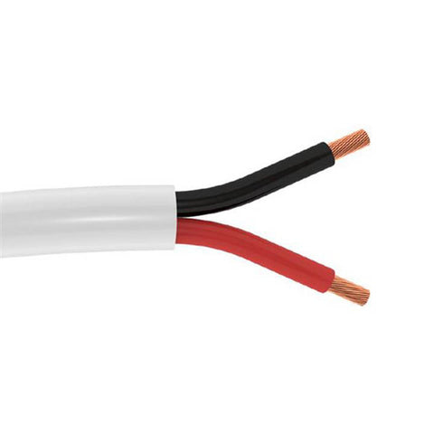 SPEAKER WIRE IN-WALL 14AWG 2C 49FT CL2 FT4 WHT