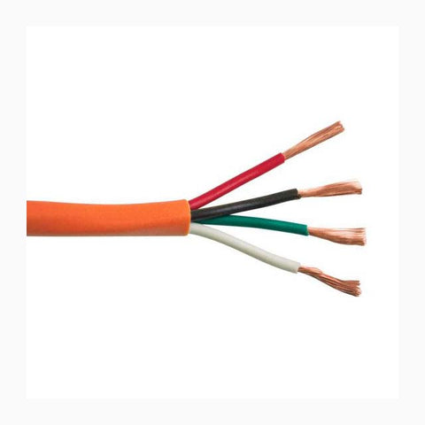 SPEAKER WIRE 16AWG 4C 500FT ORG JACKET