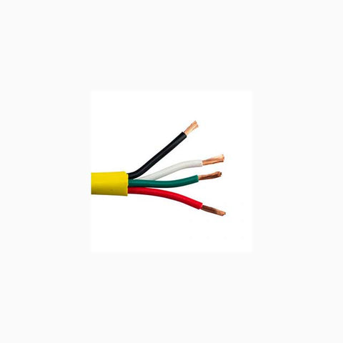 SPEAKER WIRE 14AWG 4C 500FT YEL OFC