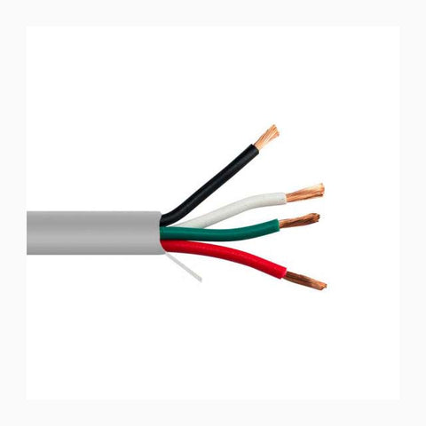 CABLE 4C 22AWG STR UNSH 500FT BGE COIL