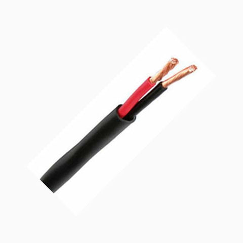 SPEAKER WIRE IN-WALL 14AWG 2C 100FT FT4 BLK