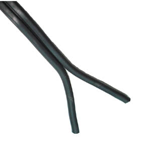 SPEAKER WIRE AWG 18 STD 1000FT BLACK WITH WHITE STRIPE