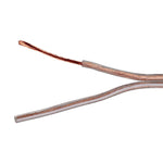 SPEAKER WIRE AWG 16 STD 100FT CLEAR