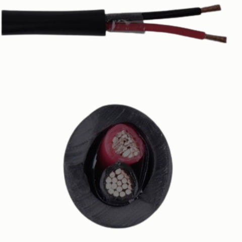 SPEAKER WIRE AWG 16 2C 100FT BLK DIRECT BURIAL