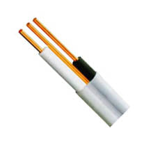 CABLE ELECTRIC 2C/12 75M RED HOUSEHOLD SOLID FOR DRY LOCATION