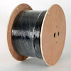 SIAMESE CABLE CAT5E 16AWG/2C BLK 1000FT IN SPOOL DIRECT BURIAL