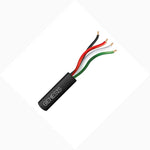 CABLE 4C 16AWG STR UNSH 1000FT CMR BLK INDOOR/OUTDOOR