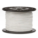 TEFLON WIRE STRANDED 18AWG 700F WHT UNSHLD SILVER PLATED COPPER{
