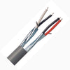 CABLE 2PR 18AWG STR INSH 1000FT CMR-UV BLK