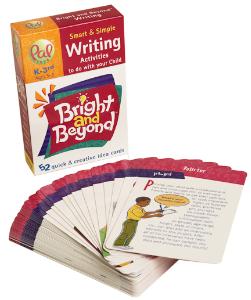 BRIGHT AND BEYOND CARDS WRITING {{AGE 5-9YRS SCHOOL YRS