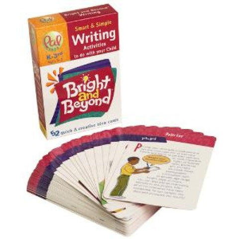BRIGHT AND BEYOND CARDS WRITING AGE 5-9YRS SCHOOL YRS