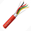 CABLE FIRE ALARM 16/4 SOL SHLD FPLR RISER 1000FT RED SPOOL