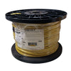 CABLE CAT5E FT4 SOL YEL 1000FT UTP 4P/24AWG CMR SPOOL GIGABASE