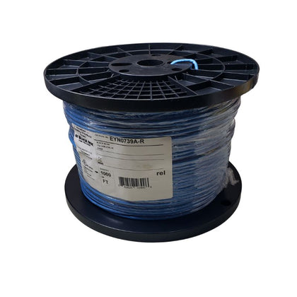 CABLE CAT5E FT4 SOL BLU 1000FT UTP 4P/24AWG CMR SPOOL GIGABASE