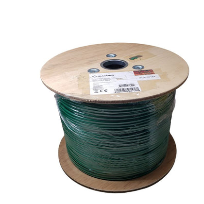 CABLE CAT5E FT4 SOL GRN SHLD 1000FT F/UTP 350MHZ CMR