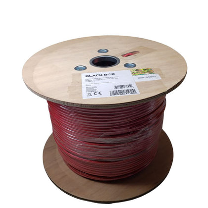 CABLE CAT5E CM STR RED 1000FT UTP 350MHZ