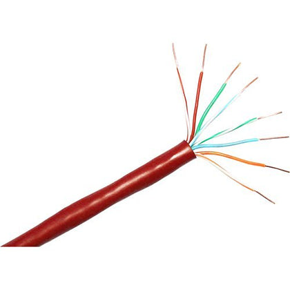 CABLE CAT6 FT4 STR PINK 1000FT