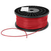 CABLE CAT6A ULTRATHIN FT4 STR RED 1000FT 4P/28AWG SPOOL 10GIG