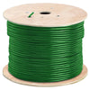 CABLE CAT6A ULTRATHIN FT4 STR GRN 1000FT 4P/28AWG SPOOL 10GIG