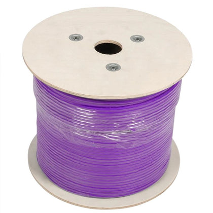 CABLE CAT6A ULTRATHIN FT4 STR PUR 1000FT 4P/28AWG SPOOL 10GIG