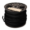 LEAD WIRE 2C 18AWG UNSH 700FT BK 16TC 1IN LAY 600V 105C UL1015