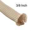 FIBERGLASS EXPANDABLE SLEEVE 3/8 INCH 10FT NATURAL 240 DEGREE CEL