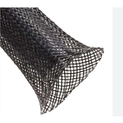 EXPANDABLE SLEEVE 3/4IN BLK 10FT 1/2-1.25IN FLAME RETARDANT VW-1