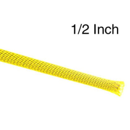 EXPANDABLE SLEEVE 1/2IN YEL 7FT POLYETLENE