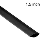 TUBING HST 1 1/2INX4FT SW BLK 2:1 600V 125C