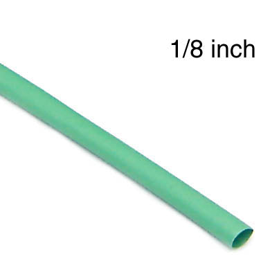 TUBING HST 1/8INX1FT GREEN