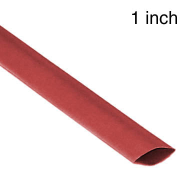 TUBING HST 1INX4FT SW RED 2:1 600V 125C