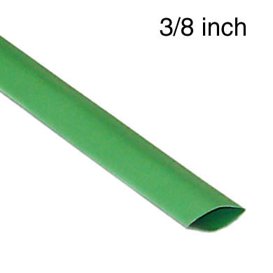 TUBING HST 3/8INX4FT DW GRN 3:1 600V 125C ADHESIVE