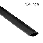 TUBING HST 3/4INX4FT SW BLK 2:1 600V 125C