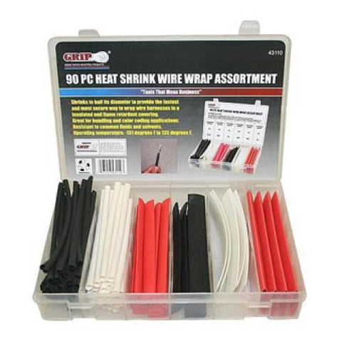 TUBING HST KIT 1/4 3/8 1/2 3/4 & 1 INCH 90 PCS 6IN LENGTH