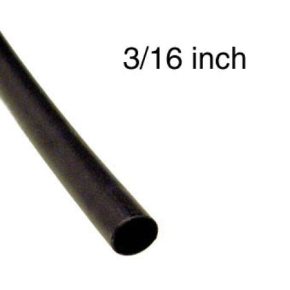 TUBING HST 3/16INX4FT DW BLK 3:1 600V 125C ADHESIVE