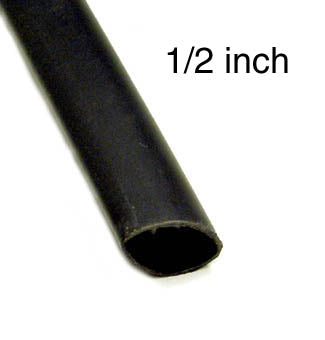 TUBING HST 1/2INX4FT DW BLK 3:1 600V 125C ADHESIVE