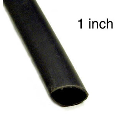 TUBING HST 1INX4FT DW BLK 3:1 600V 125C ADHESIVE