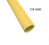 TUBING HST 1/4INX3IN DW YELLOW ADHESIVE