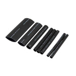 TUBING HST KIT DW 3/16 1/4 3/8 1/2 3/4 3IN LONG 8PC/SET BLACK