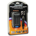 BATTERY CHARGER UNIVERSAL AA/AAA WITH CIGLIT PLUG & USB OUTLET