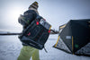 FISHING TACKLE BACKPACK GREY W/3 BOXES WATER RESISTANT PLANO