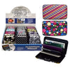 CARD HOLDER WALLET ALUMINUM ASSORTED PRINTS AND COLORS