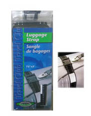 LUGGAGE STRAP BLACK 72 X 2 INCH