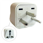 TRAVEL ADAPTER 3P ISRAEL PLUG TO UNIVERSAL JACK WITH GROUND