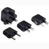 TRAVEL ADAPTER PLUG 4PCS SET N.AMERICA EUROPE AUSTRALIA UK