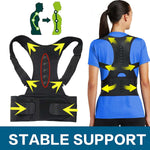 BACK POSTURE BELT MAGNETIC MED SIZE 29-36IN WAIST