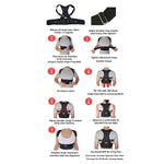 BACK POSTURE BELT MAGNETIC MED SIZE 29-36IN WAIST